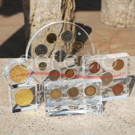 迪多-亞克力紀(jì)念幣工藝品